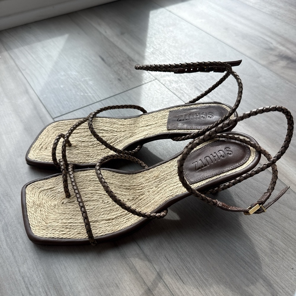 Schutz kitten heels size 8.5